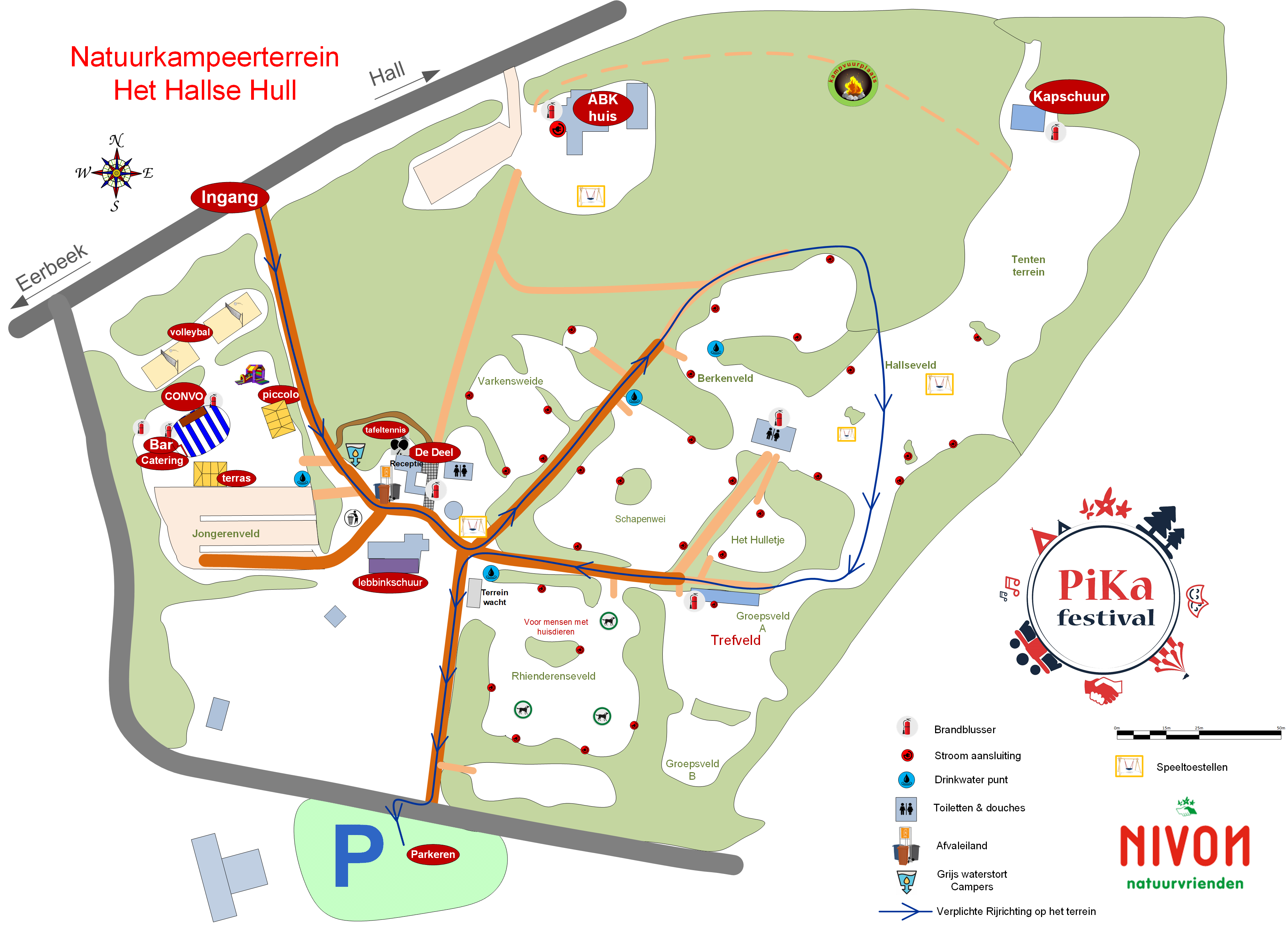 Platte grond PiKa Festival 2025